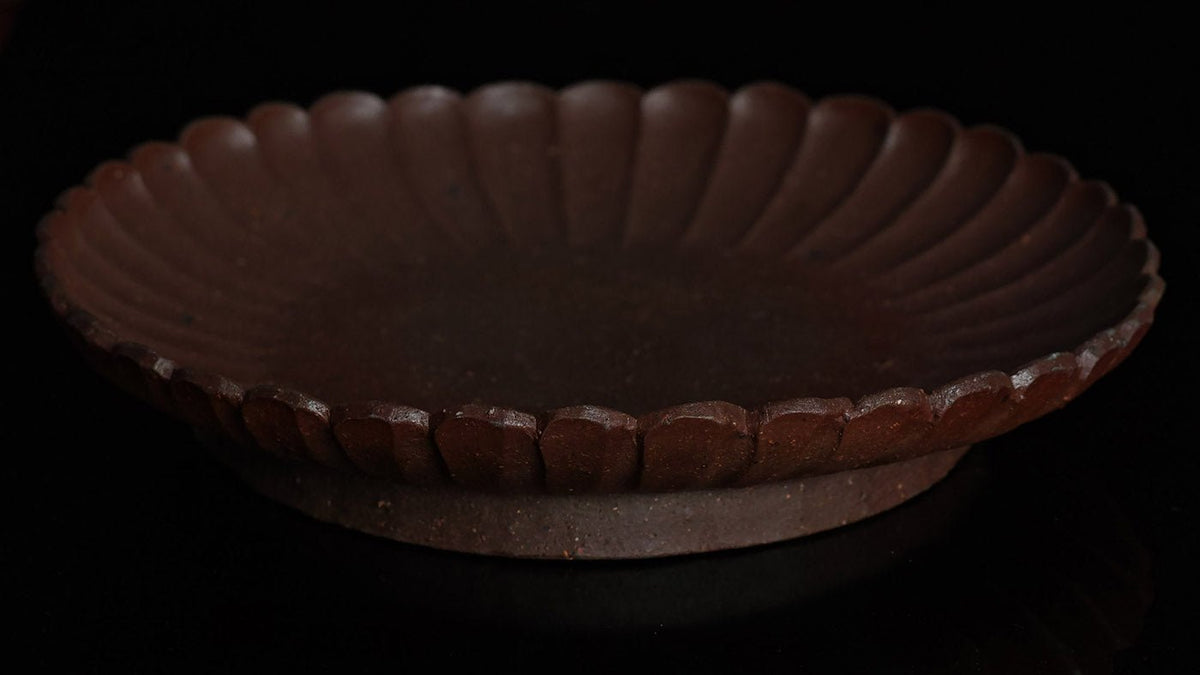 Bizen tallerken - Mellem - Manaka